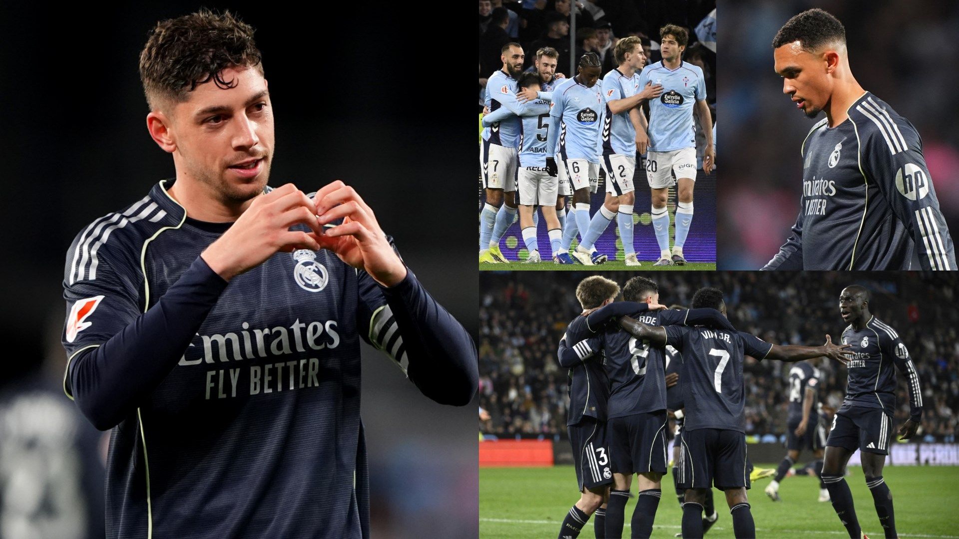 Stunning Celta Vigo 1-2 Real Madrid: Federico Valverde Scores Late Winner To Cut Barcelona Lead In La Liga Image for Your Screen Stunning Celta Vigo 1-2 Real Madrid: Federico Valverde Scores Late Winner To Cut Barcelona Lead In La Liga Image for Your Screen